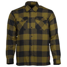 Cortech Bender Riding Flannel Shirt - Olive_1378523