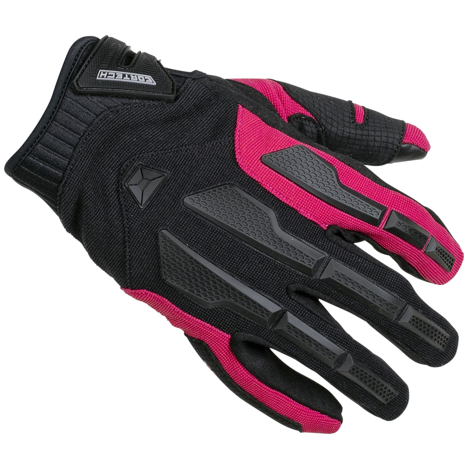Cortech Women's Aero-Tec Gloves - Rubine - Medium OPEN BOX [MPN: 8324-0161-75]_2325430