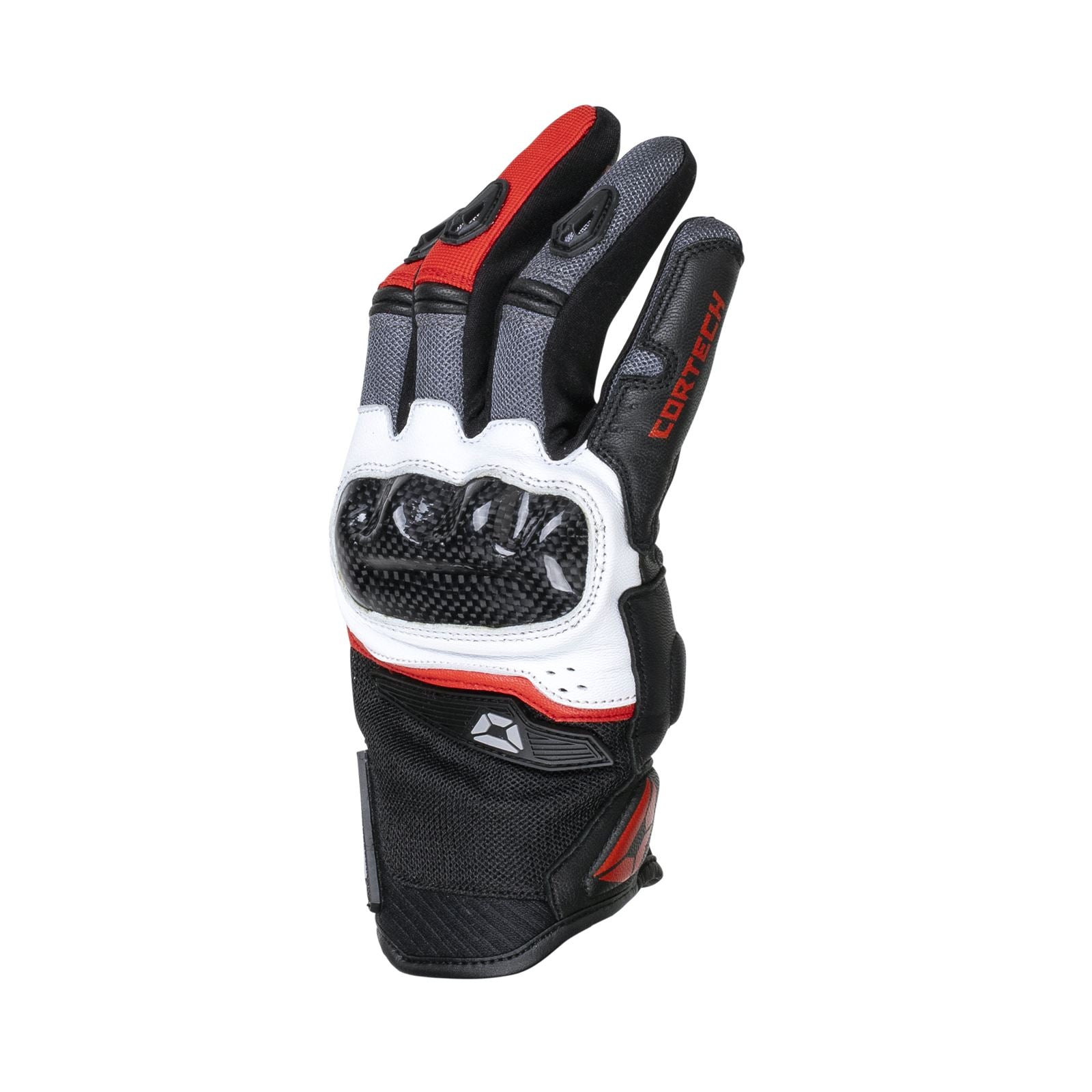 Cortech Sonic-Flo Gloves - Red/White_1380022