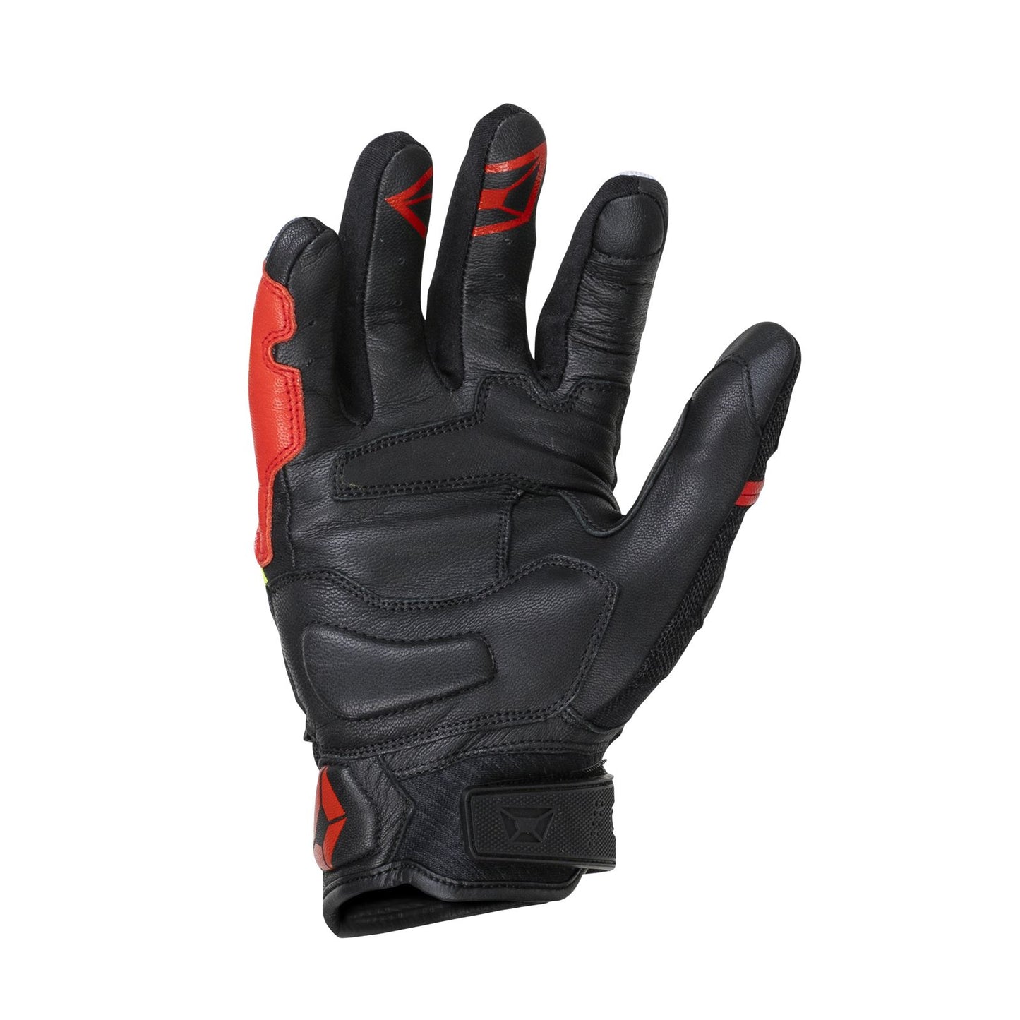 Cortech Sonic-Flo Gloves - Red/Hi-Viz_1380025