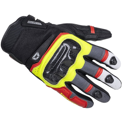 Cortech Sonic-Flo Gloves - Red/Hi-Viz_1380026