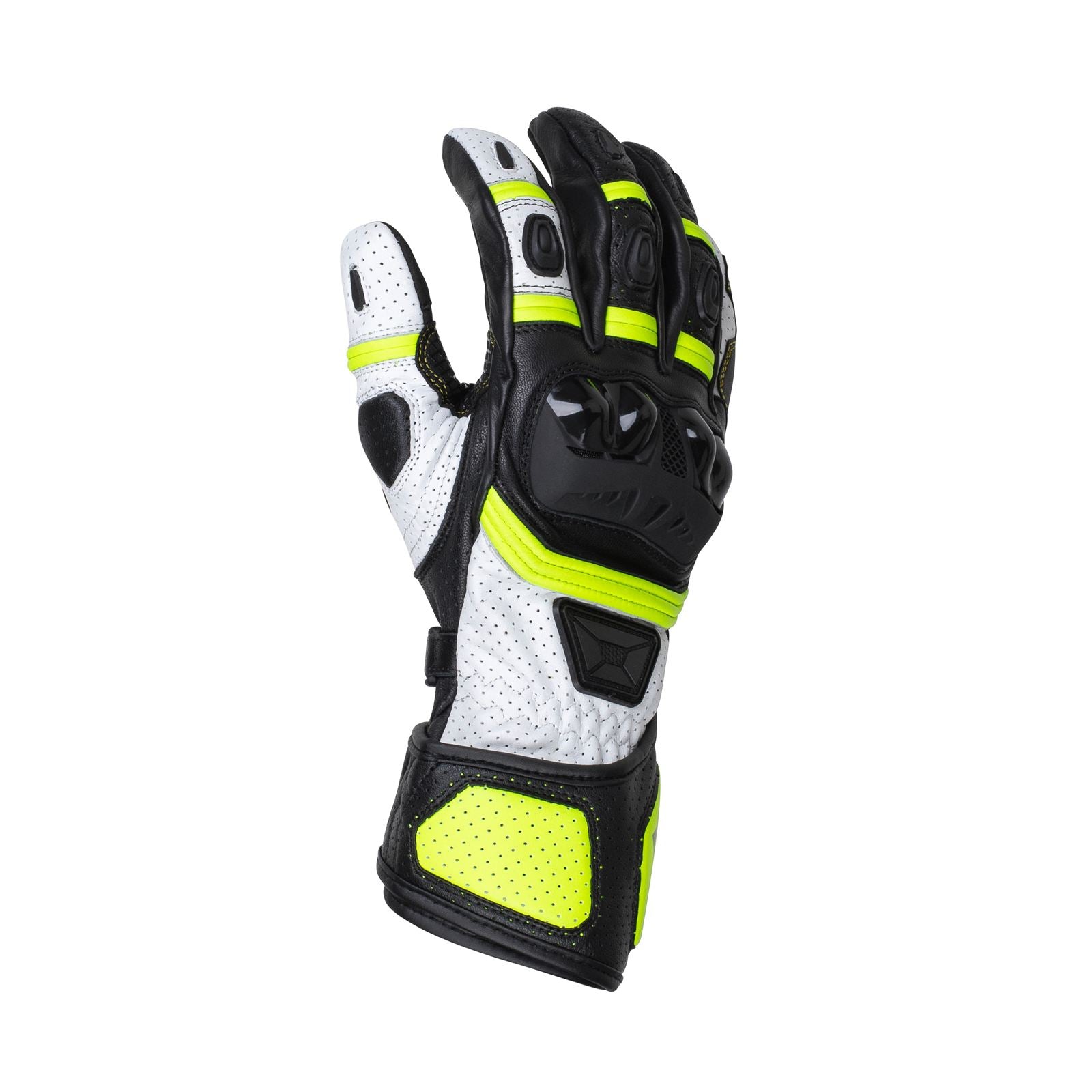 Cortech Chicane V1 RR Gloves - Hi-Vis/Black - Small [MPN: 8342-0113-04]_1982905