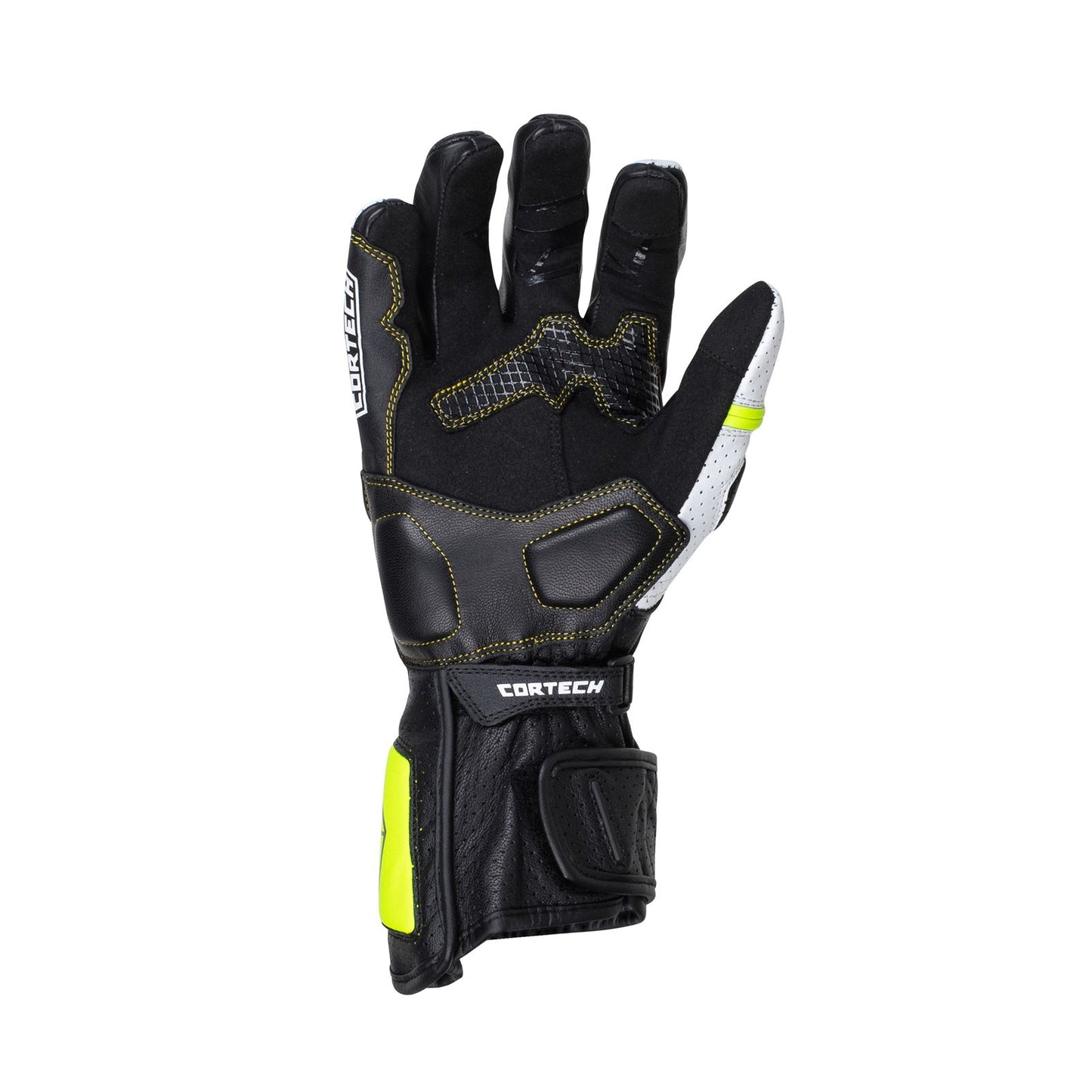 Cortech Chicane V1 RR Gloves - Hi-Vis/Black - Small [MPN: 8342-0113-04]_1982927