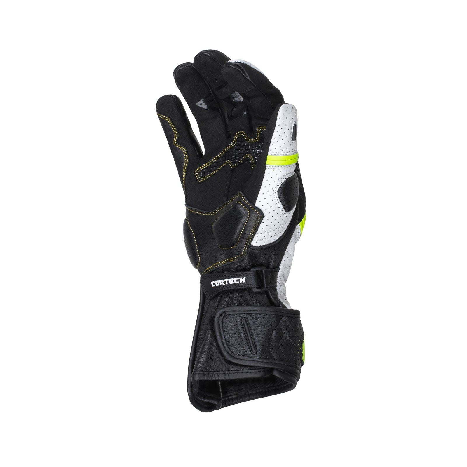 Cortech Chicane V1 RR Gloves - Hi-Vis/Black - Small [MPN: 8342-0113-04]_1984903