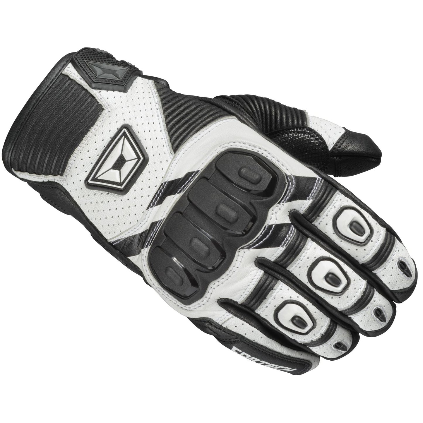 Cortech Men's Manix ST Gloves - Black/White_1384995