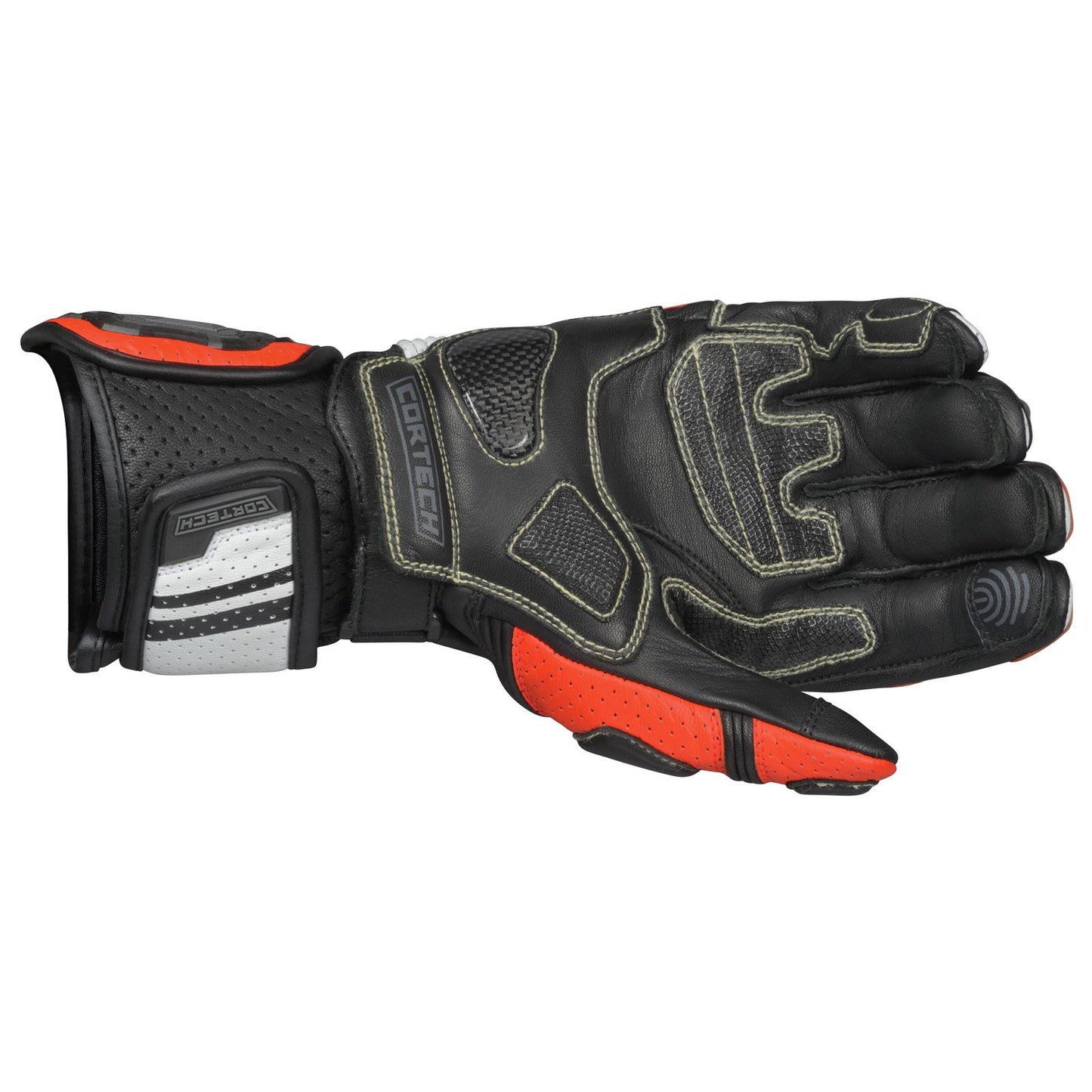 Cortech Revo Sport RR Men's Gloves - Red/White_1546409