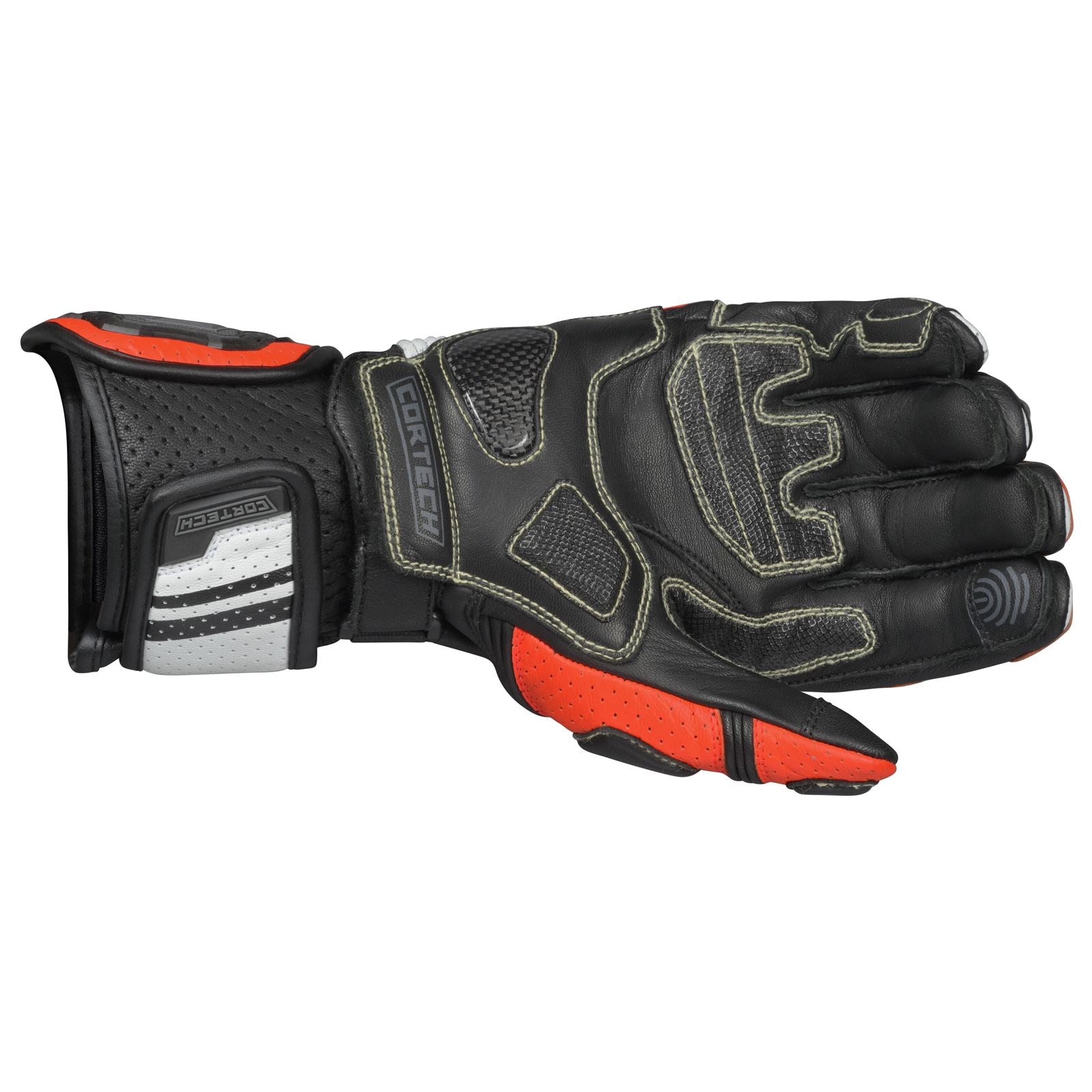 Cortech Revo Sport RR Men's Gloves - Red/White_1546409