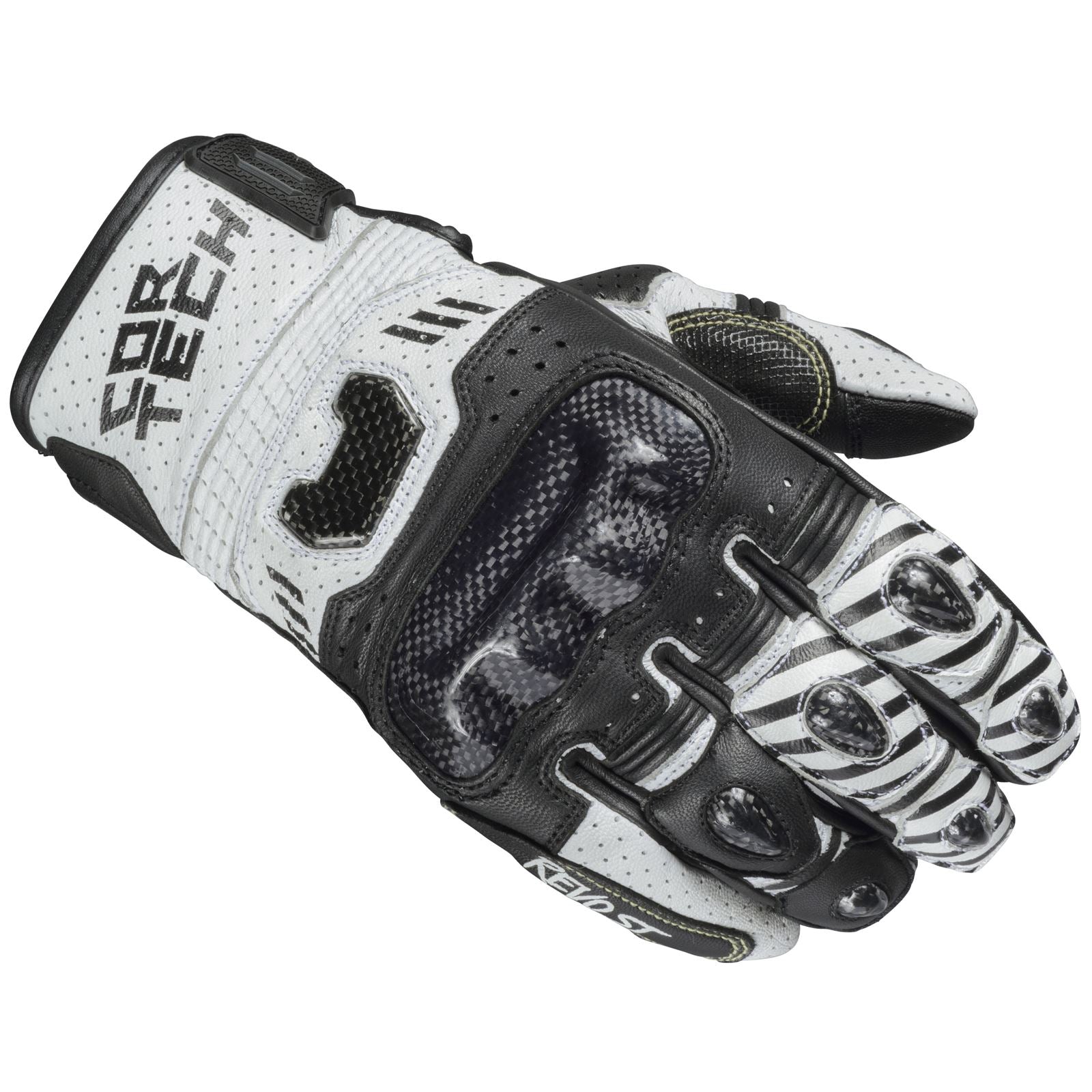 Cortech Women's Revo Sport ST Gloves - Black/White_1383309