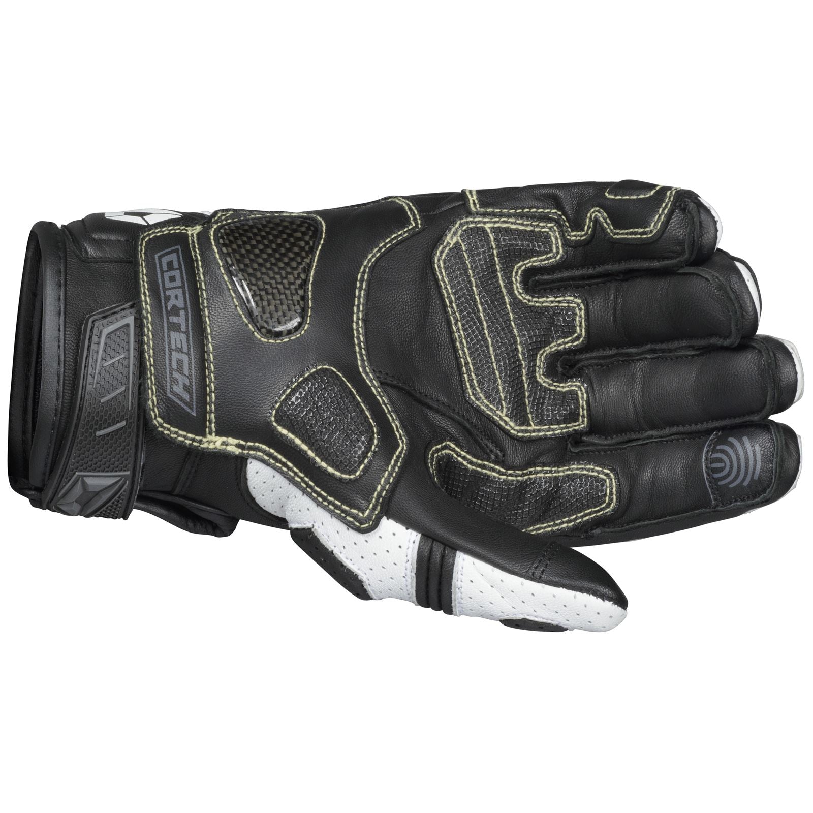 Cortech Women's Revo Sport ST Gloves - Black/White_1383308