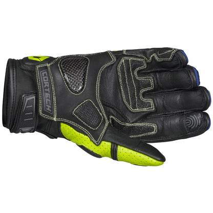 Cortech Revo Sport ST Gloves - Blue/Hi-Viz_1383329