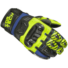 Cortech Revo Sport ST Gloves - Blue/Hi-Viz_1383328
