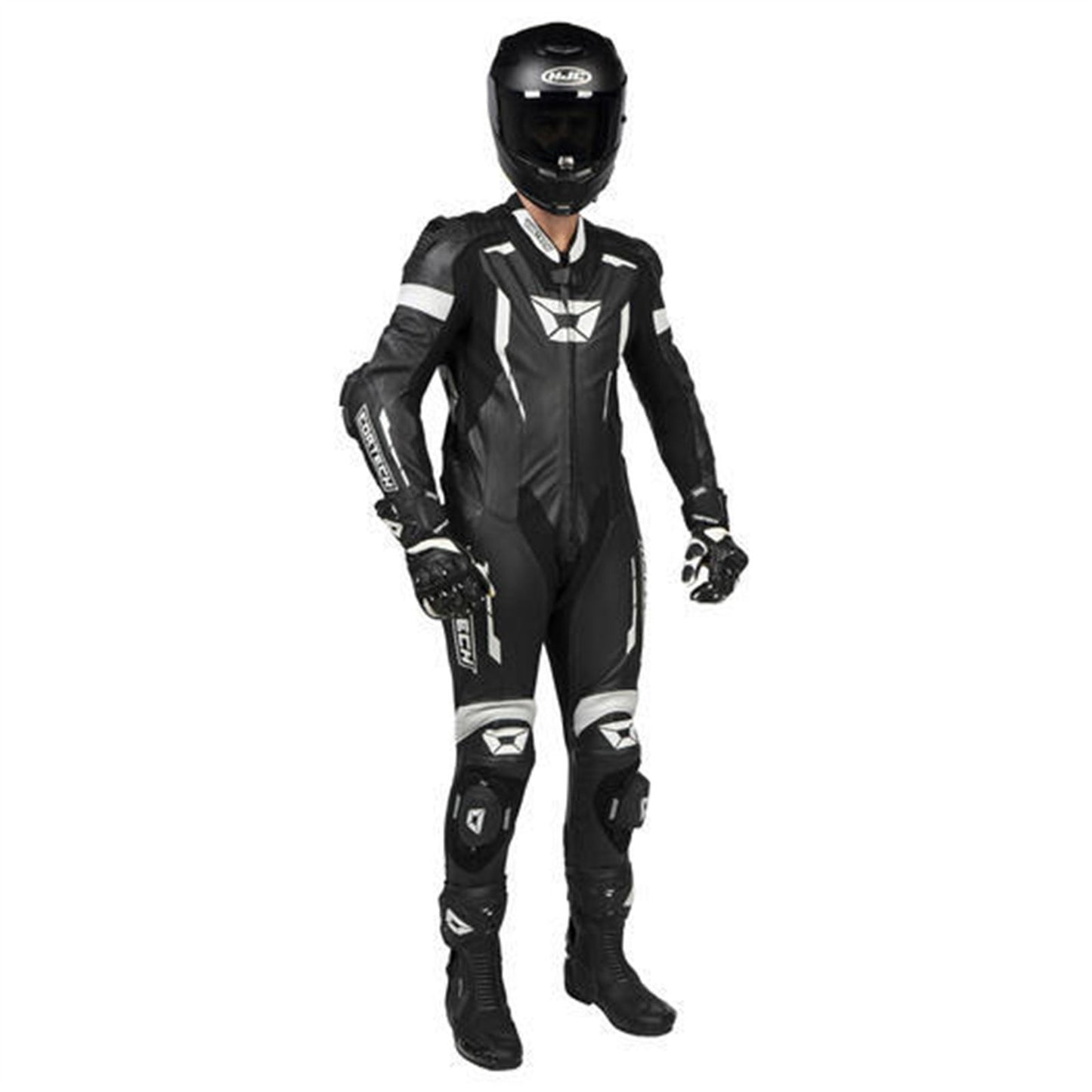 Cortech Sector Pro Air 1-Piece Leather Suit - Black/White - XL OPEN BOX [MPN: 8870-0109-07]_1783740
