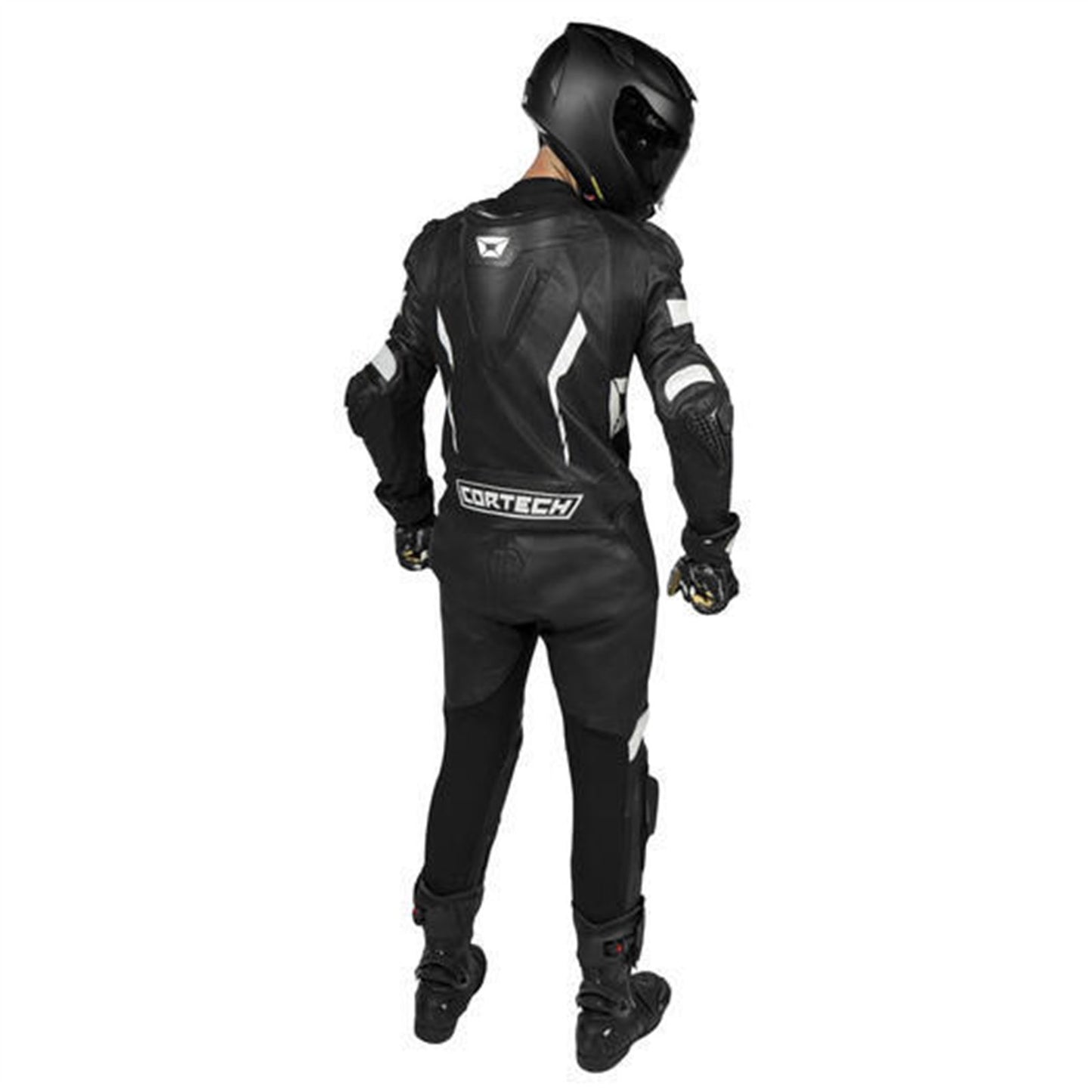 Cortech Sector Pro Air 1-Piece Leather Suit - Black/White - XL OPEN BOX [MPN: 8870-0109-07]_1783741