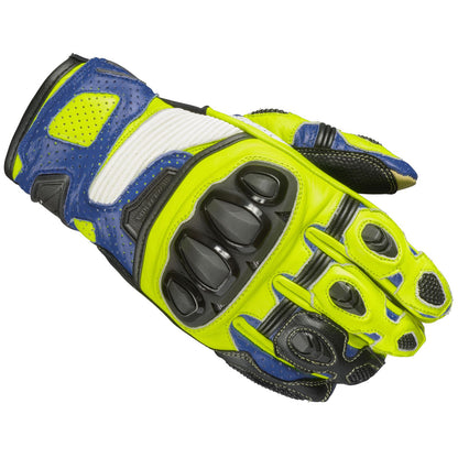 Cortech Sector Pro ST Gloves - Blue/Hi-Viz_1383584