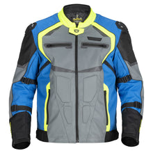 Cortech Hyper-Tec Jacket - Blue/ Hi-Viz/ Gunmetal_1381037
