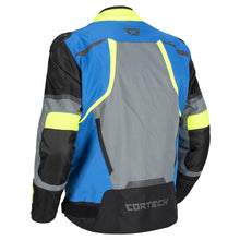 Cortech Hyper-Tec Jacket - Blue/ Hi-Viz/ Gunmetal_1381036