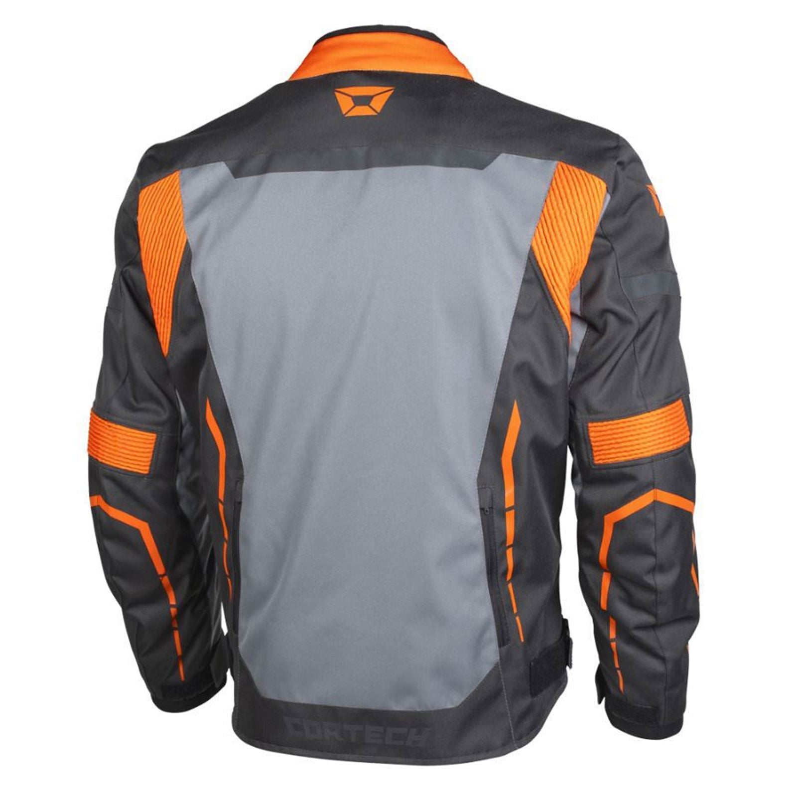 Cortech Men's AeroTec Jacket - Gunmetal Grey/Orange_1378346