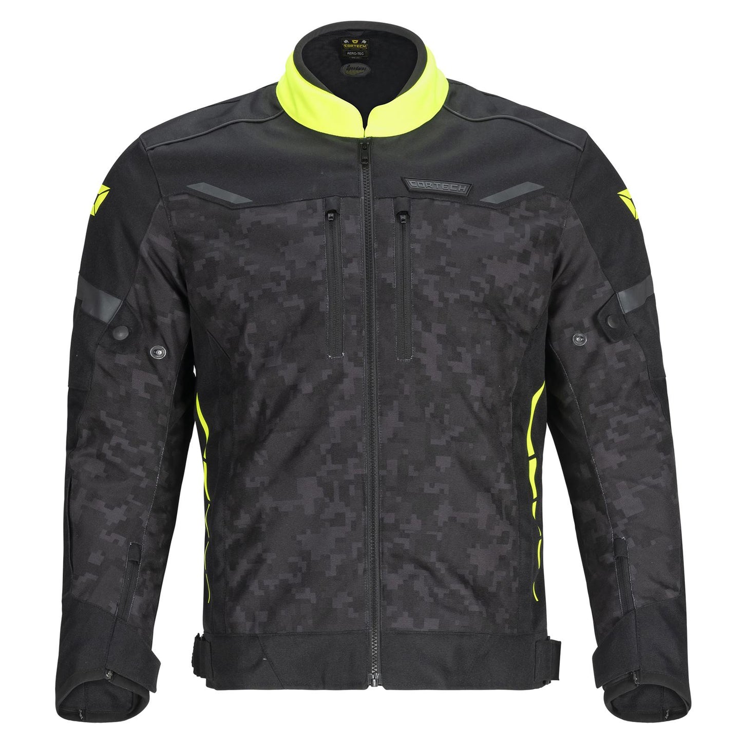 Cortech Aero-Tec Jacket - Black/Camo/Hi-Viz_1545611
