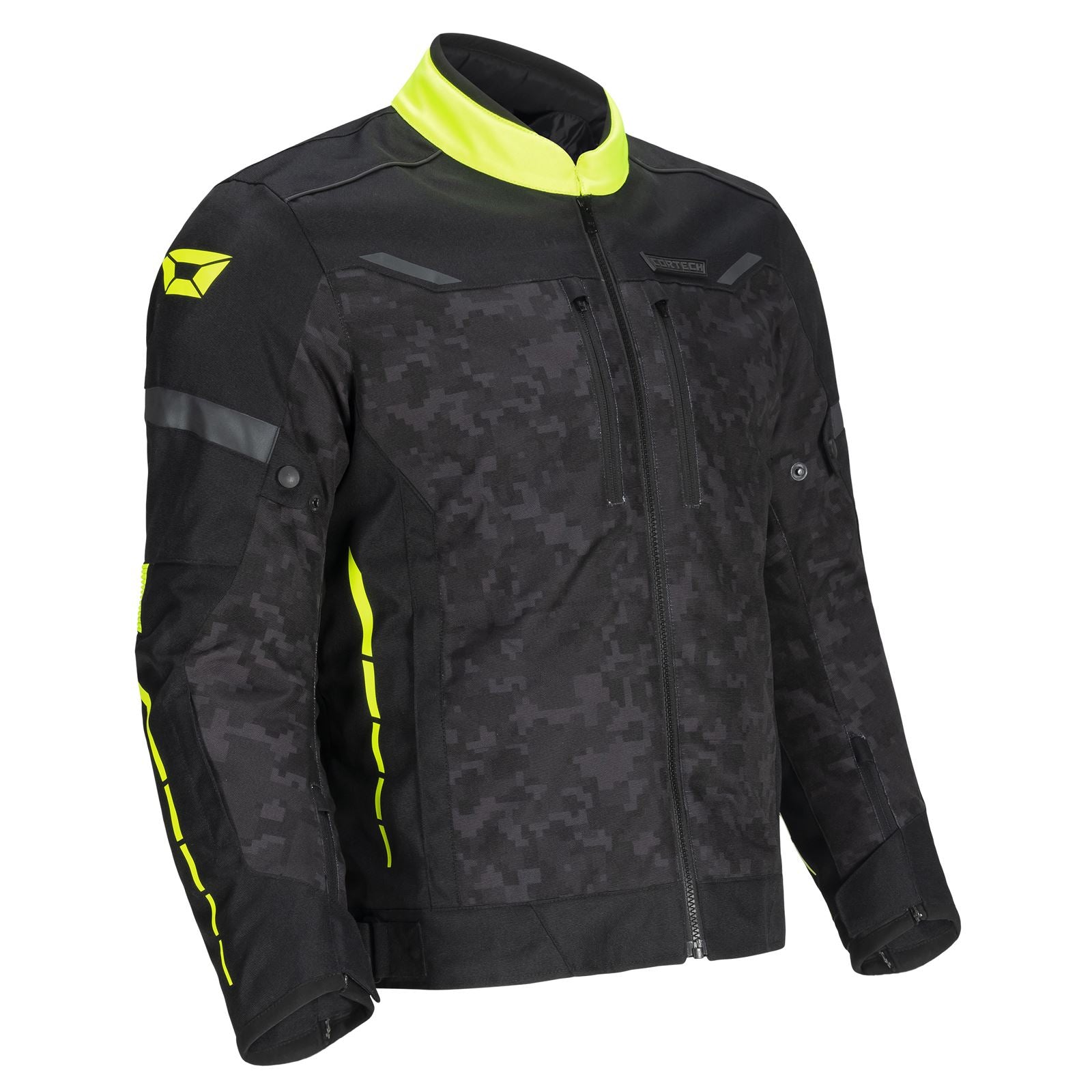 Cortech Aero-Tec Jacket - Black/Camo/Hi-Viz_1545613