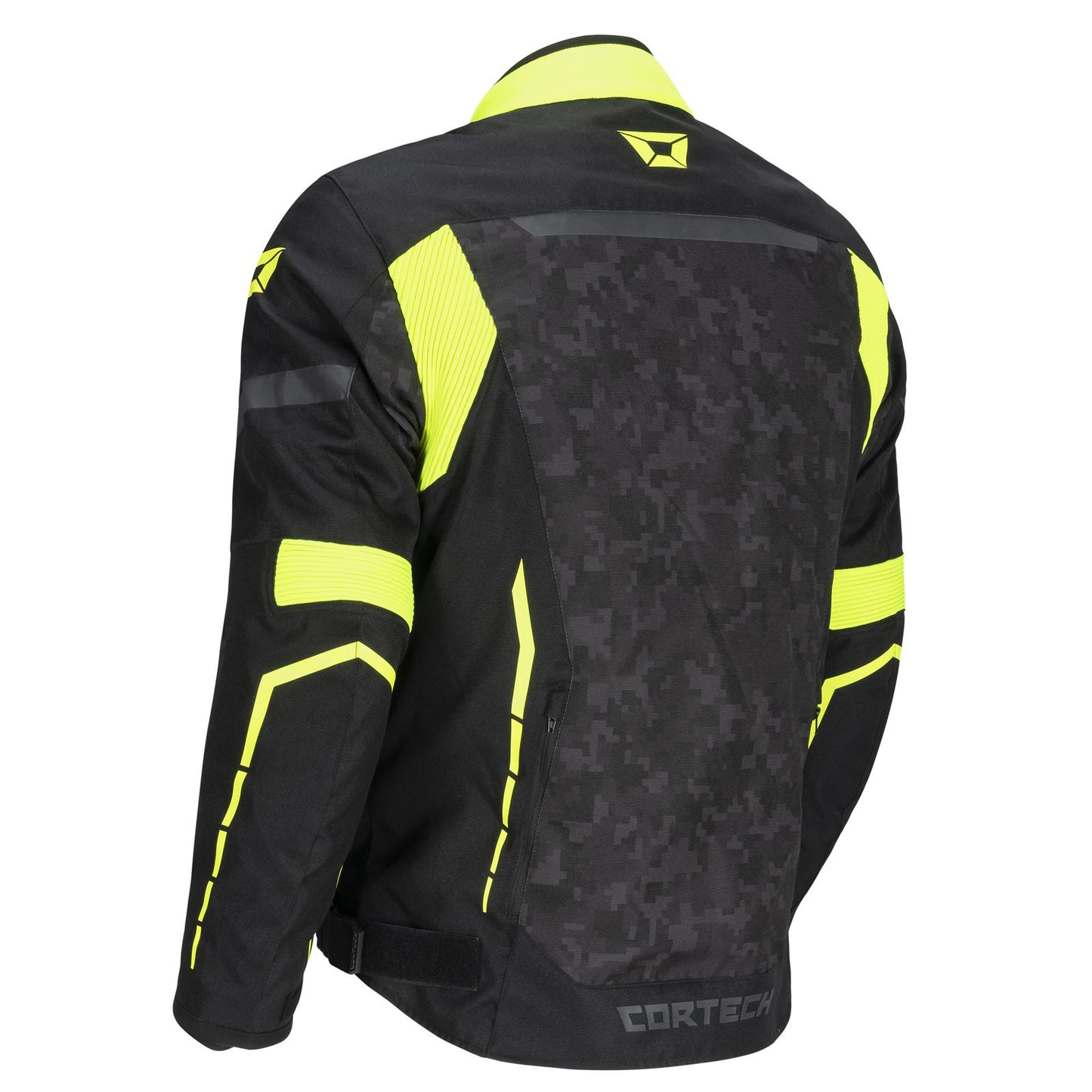 Cortech Aero-Tec Jacket - Black/Camo/Hi-Viz_1545614