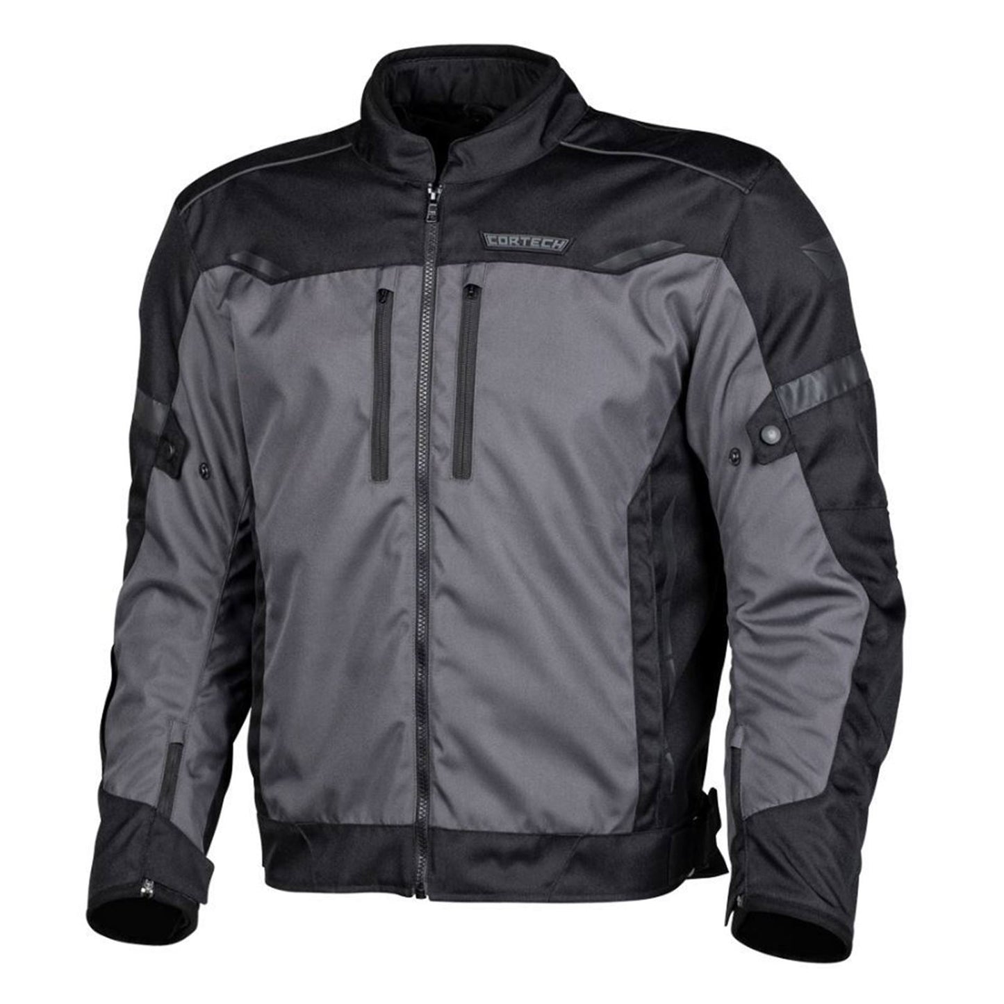 Cortech Men's AeroTec Jacket - Black/Gunmetal Grey - Large [MPN: 8918-0117-06]_1378374