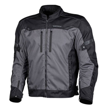 Cortech Men's AeroTec Jacket - Black/Gunmetal Grey - Large [MPN: 8918-0117-06]_1378374