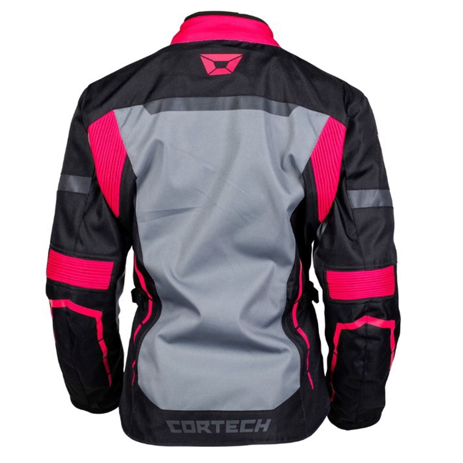 Cortech Women's Aero-Tec Jacket - Black/Rubine/Gunmetal Gray_1545651
