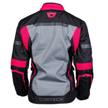 Cortech Women's Aero-Tec Jacket - Black/Rubine/Gunmetal Gray_1545651