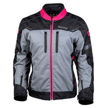 Cortech Women's Aero-Tec Jacket - Black/Rubine/Gunmetal Gray_1545649