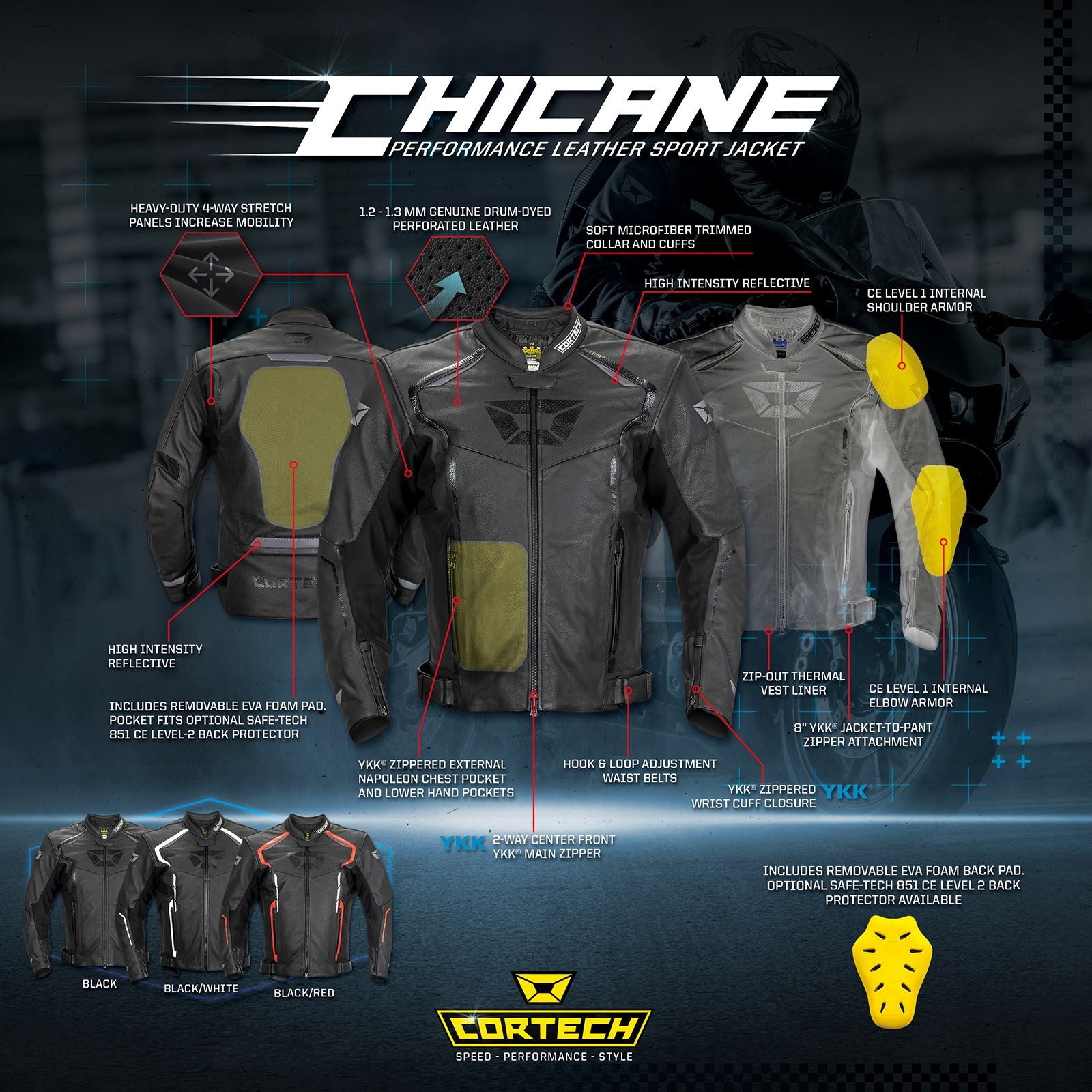 Cortech Chicane Leather Jacket_1546330