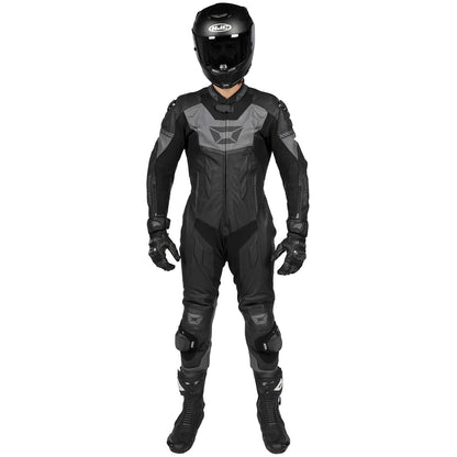 Cortech Men's Revo Sport Air 1-Piece Suit - Black/Gunmetal_1384753