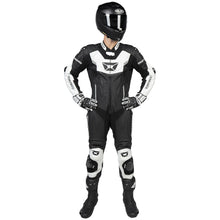 Cortech Men's Revo Sport Air 1-Piece Suit - Black/White_1384773