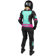 Cortech Women's Revo Sport Air 1-Piece Suit - Black/Teal_1384832