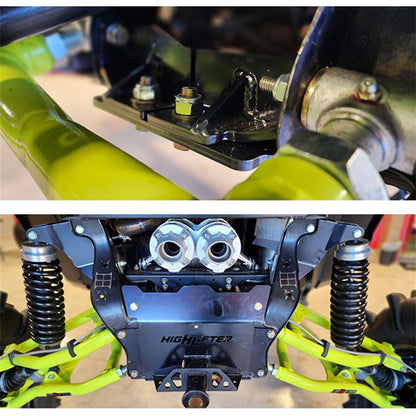 High Lifter Rear Frame Stiffener Sub-Frame Gusset Kit Can-Am Defender FS-C1D-R-01-B1_1554638