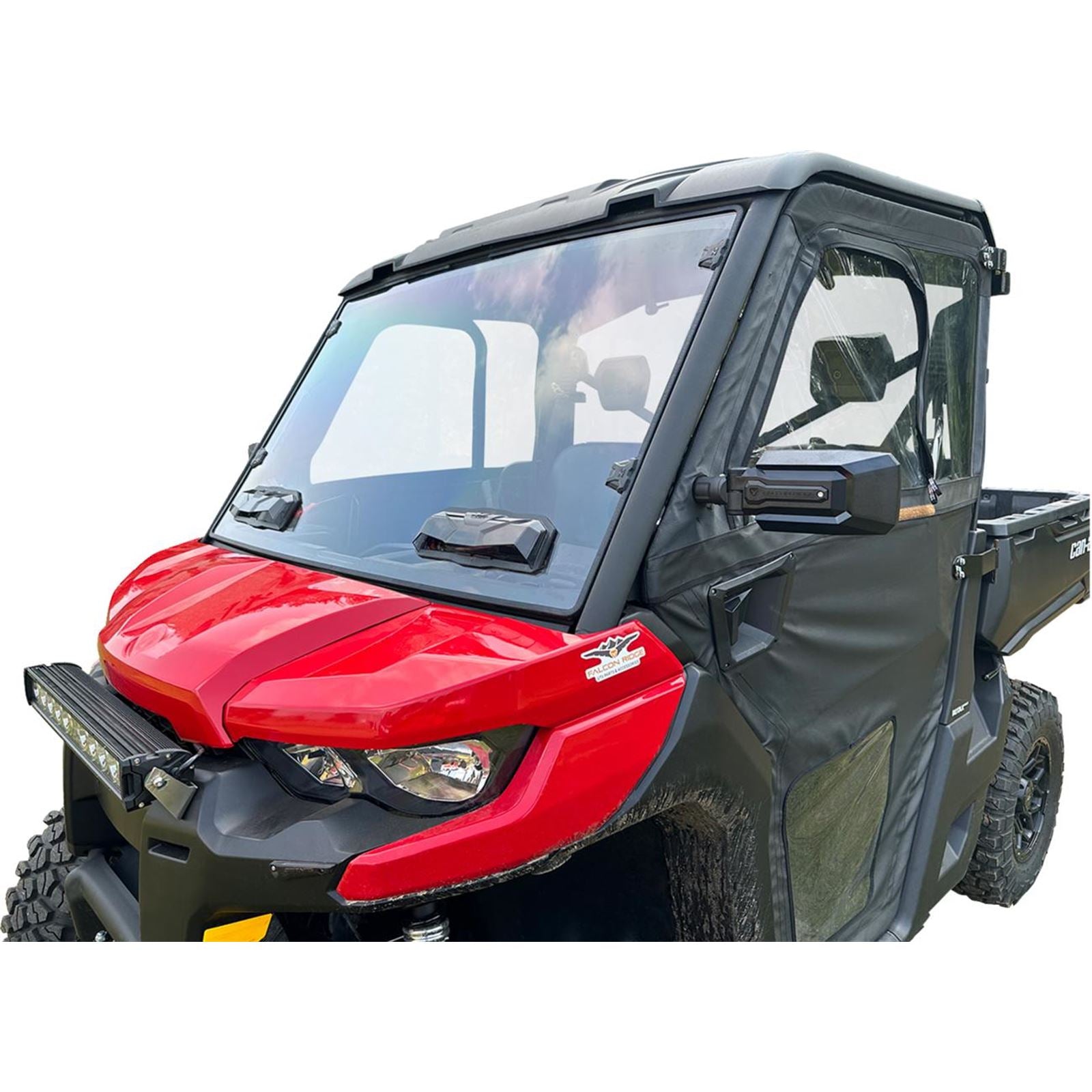 Seizmik Toolless Versa-Vent UV1 Windshield Kit for Can-Am Defender 50-50235KIT_1526901