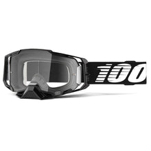 100% Armega Goggle - Black/Clear 50004-00030_1379747