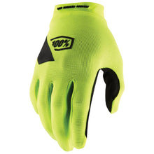 100% Ridecamp Gloves - Fluorescent Yellow_1375947