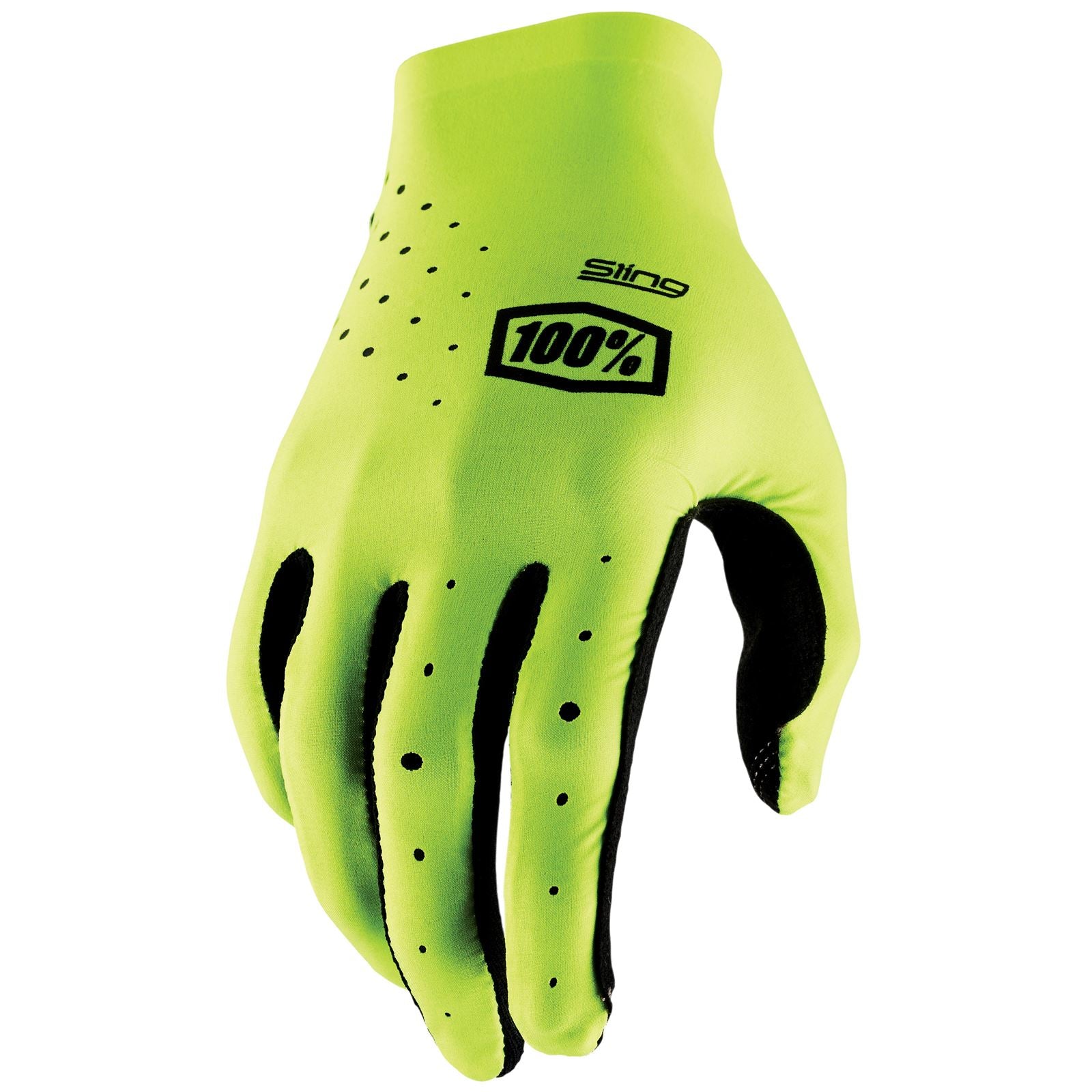 100% SLING MX Gloves - Fluorescent Yellow_1377200