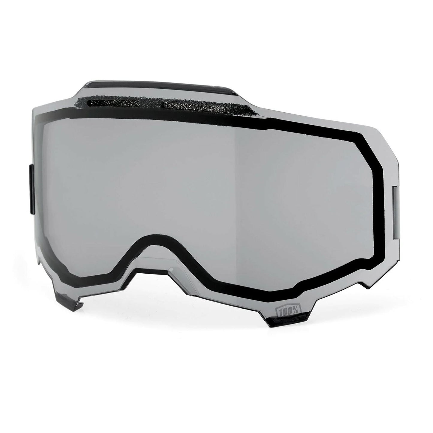 100% Armega Replacement Lens - Injected Vented Dual - Smoke 59052-00002_1434235