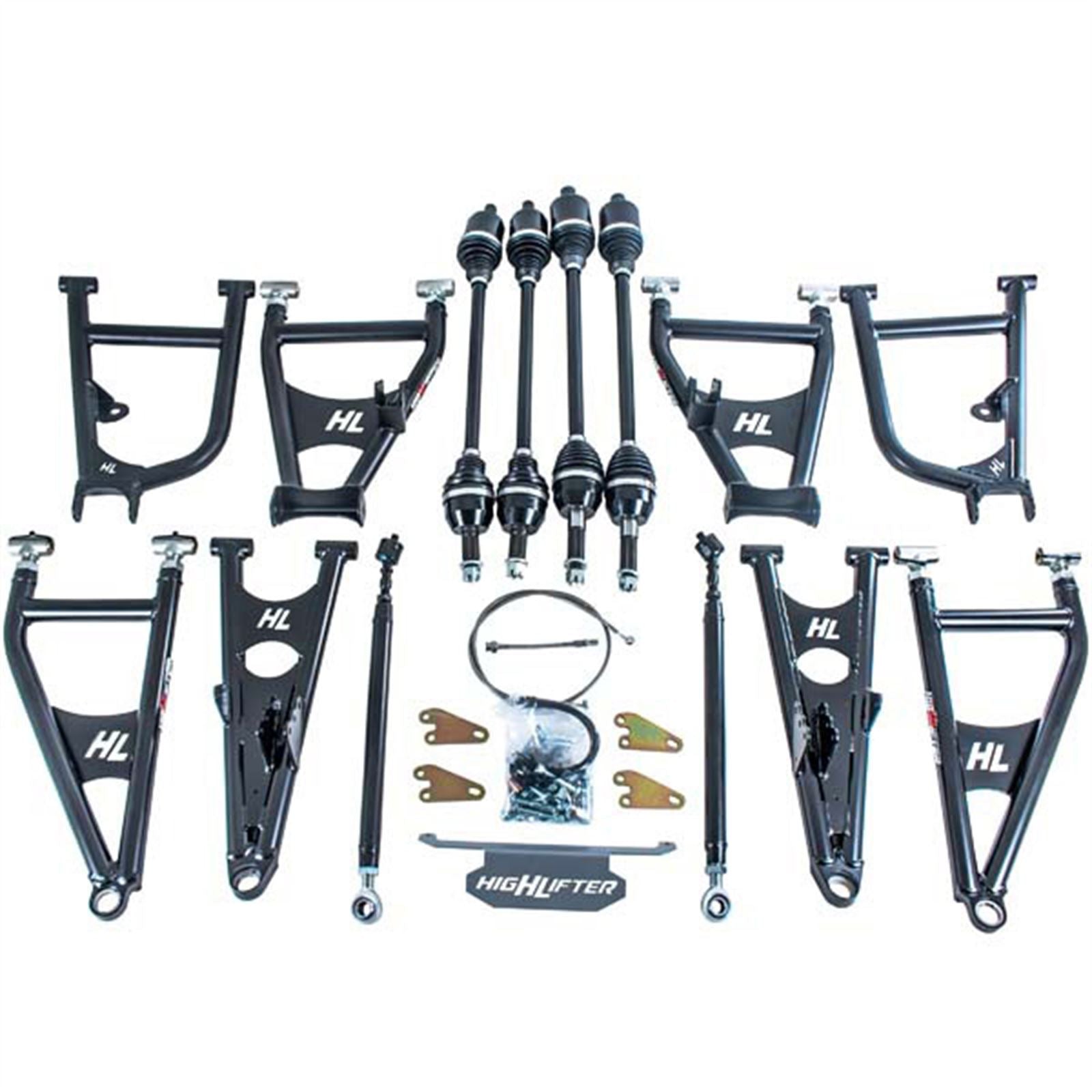 High Lifter Long Travel Kit Ranger 1000 (2018-2020) - Satin Black LTK-RNG1-B1_1742757