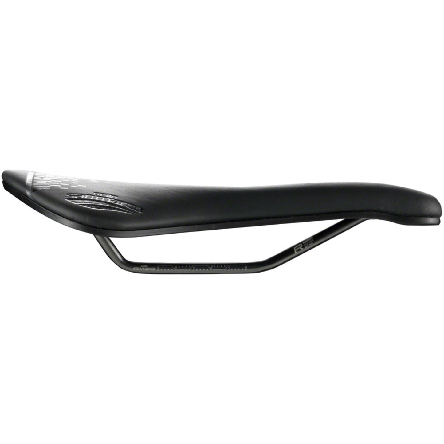 Selle San Marco Short Open-Fit Racing Saddle Black Men's, Wide OPEN BOX [MPN: 911LW401]_2568823