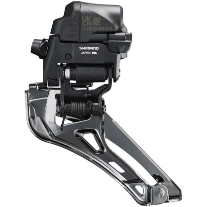 Shimano Front Derailleur - 2x12-Speed - Braze-on - Down Swing - Black/Silver [MPN: IFDR8150F]_1338064
