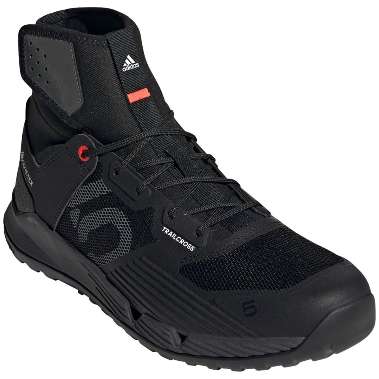 Five Ten Trailcross GTX Flat Shoes - Men's - Core Black/Solid Gray_1338420