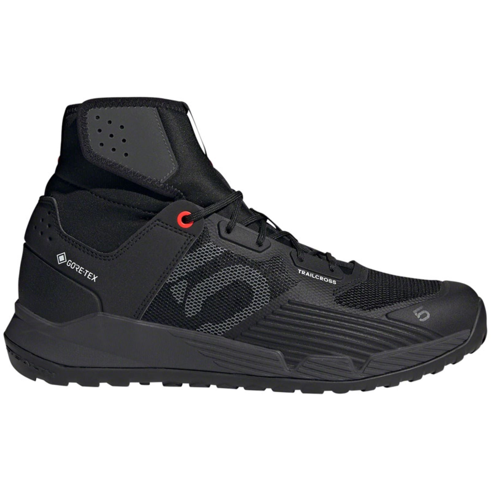 Five Ten Trailcross GTX Flat Shoes - Men's - Core Black/Solid Gray_1338422
