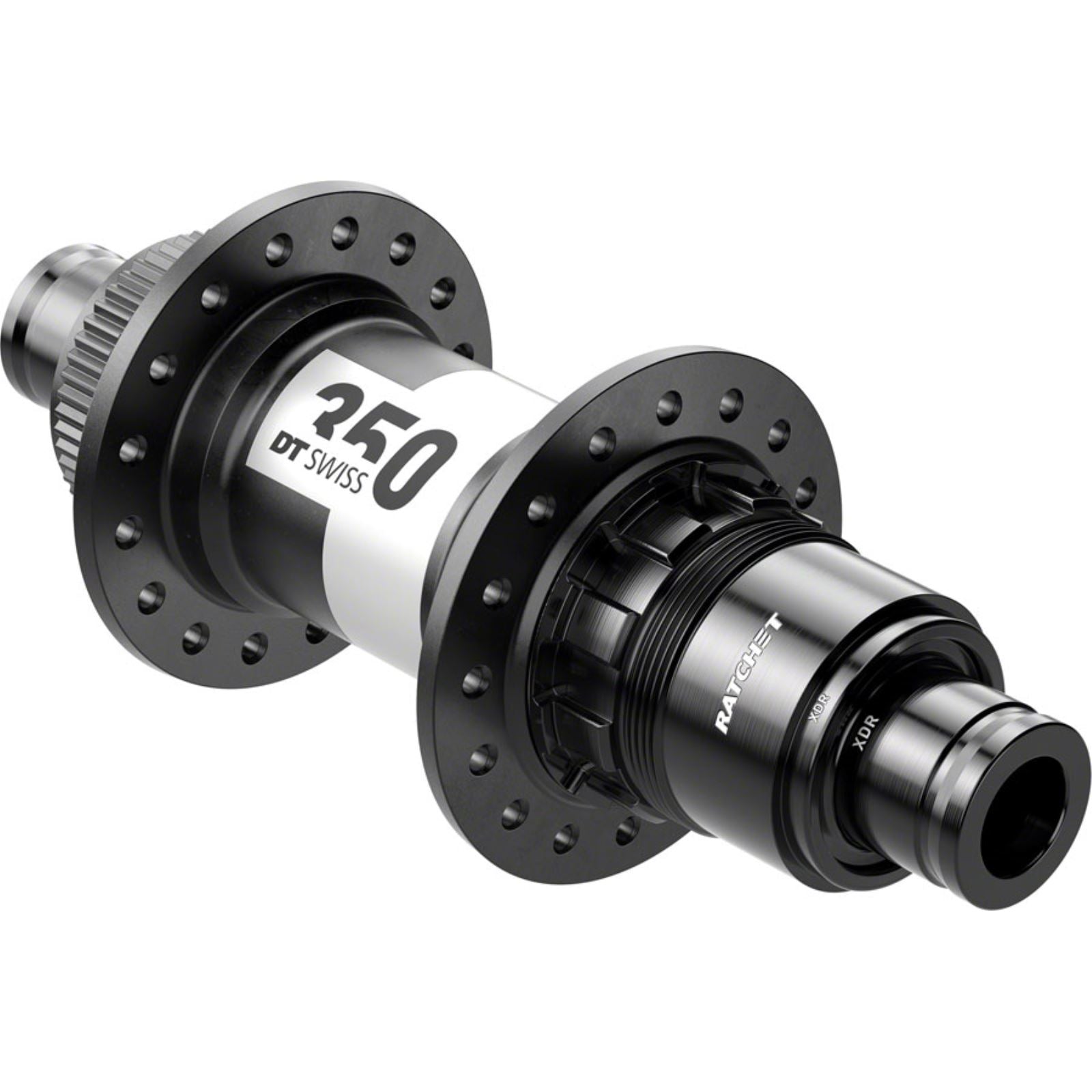 DT Swiss 350 Rear Hub - 12 x 142mm, Center-Lock, XDR, Black, 24H [MPN: H350NCD1R24SA6770S]_1338713