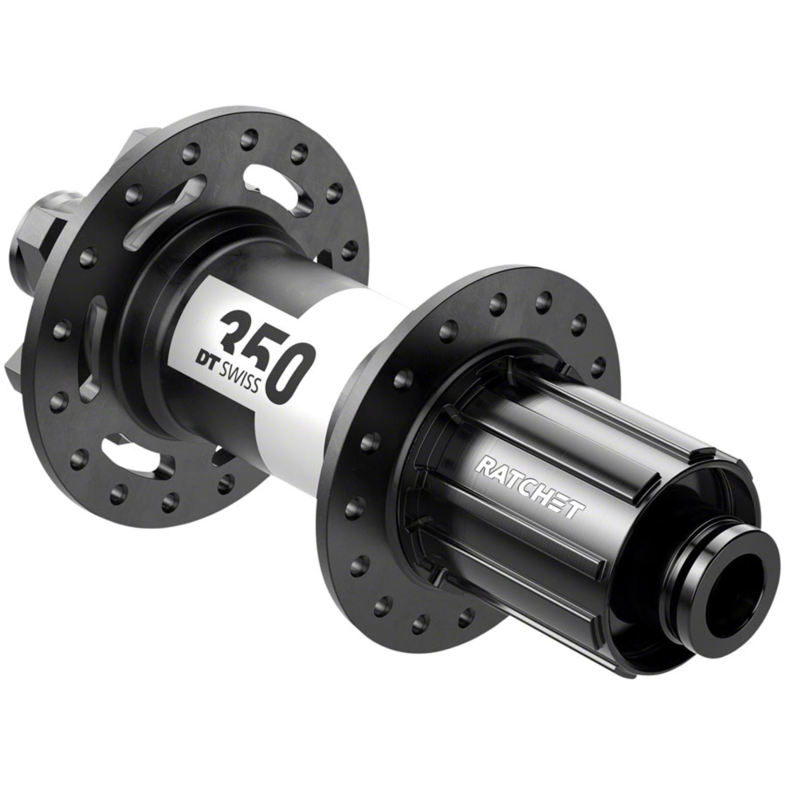 DT Swiss 350 Rear Hub - 12 x 148mm, 6-Bolt, HG11 MTN, Black, 28H [MPN: H350TDDBR28SA0482S]_1338673