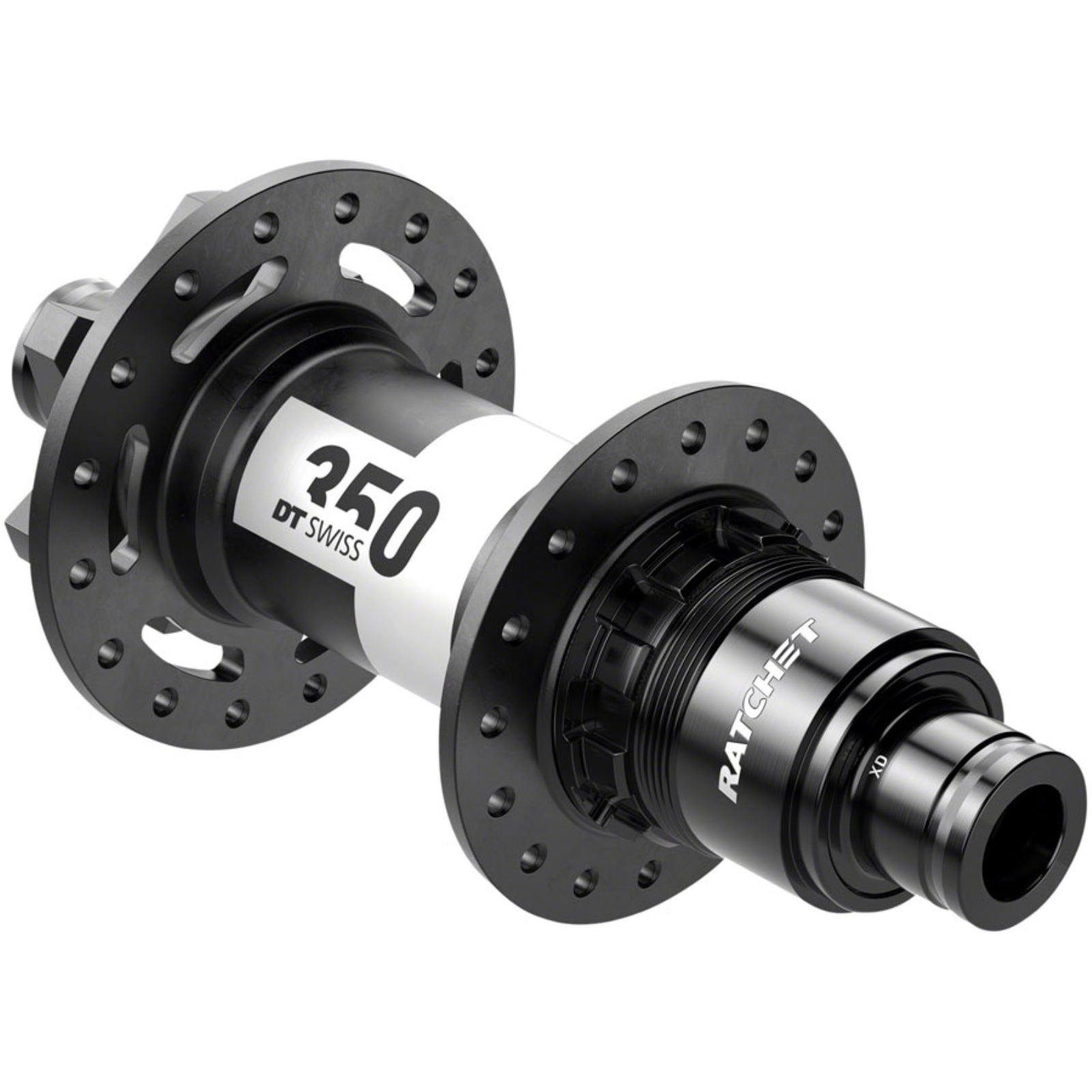 DT Swiss 350 Rear Hub - 12 x 148mm, 6-Bolt, XD, Black, 28H [MPN: H350TDDRR28SA9100S]_1338674