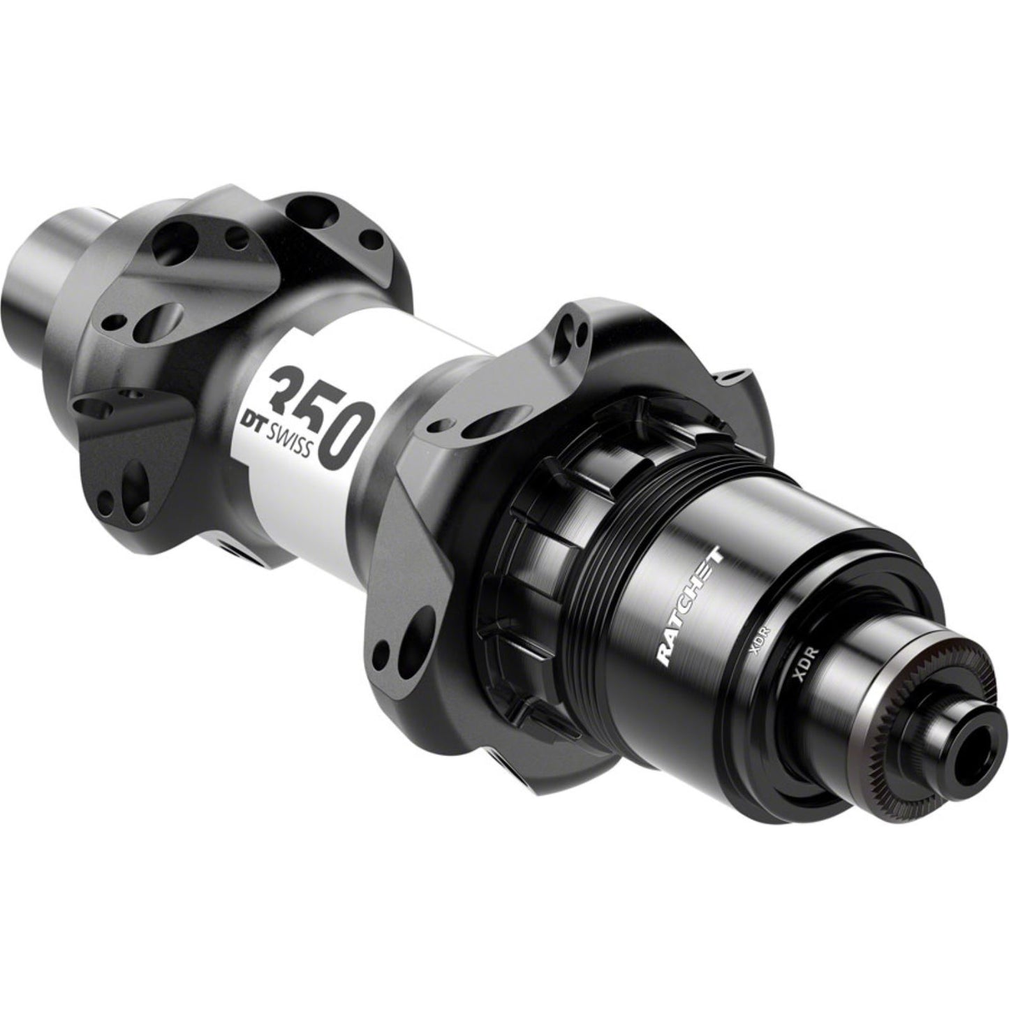 DT Swiss 350 Rear Hub - QR x 130mm, Rim Brake, XDR, Black, 24H [MPN: H35PHRQ1R24SA6744S]_1338687