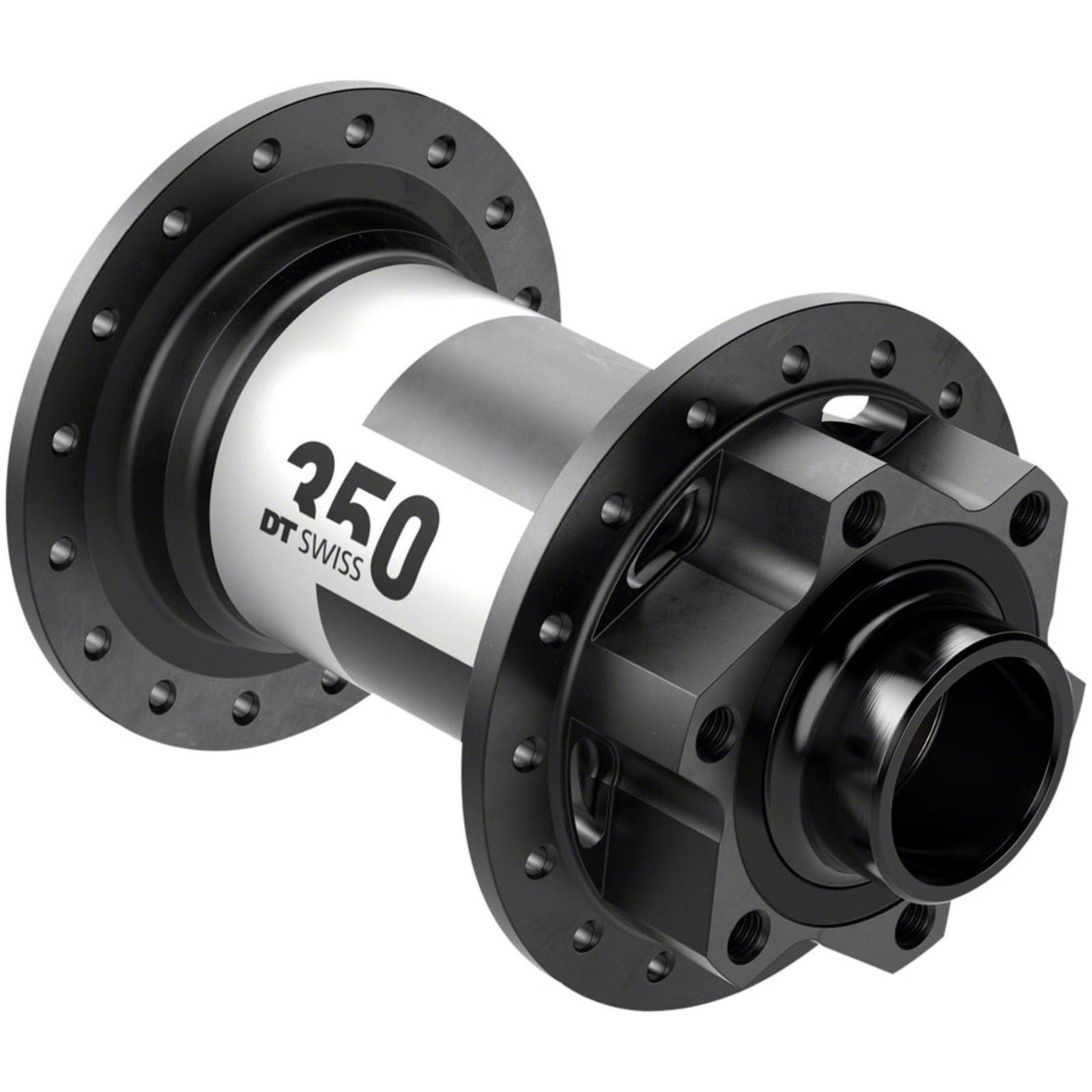 DT Swiss 350 Front Hub - 20 x 110mm, 6-Bolt, Black, 32H [MPN: H350BDEXR32SA1137S]_1338716