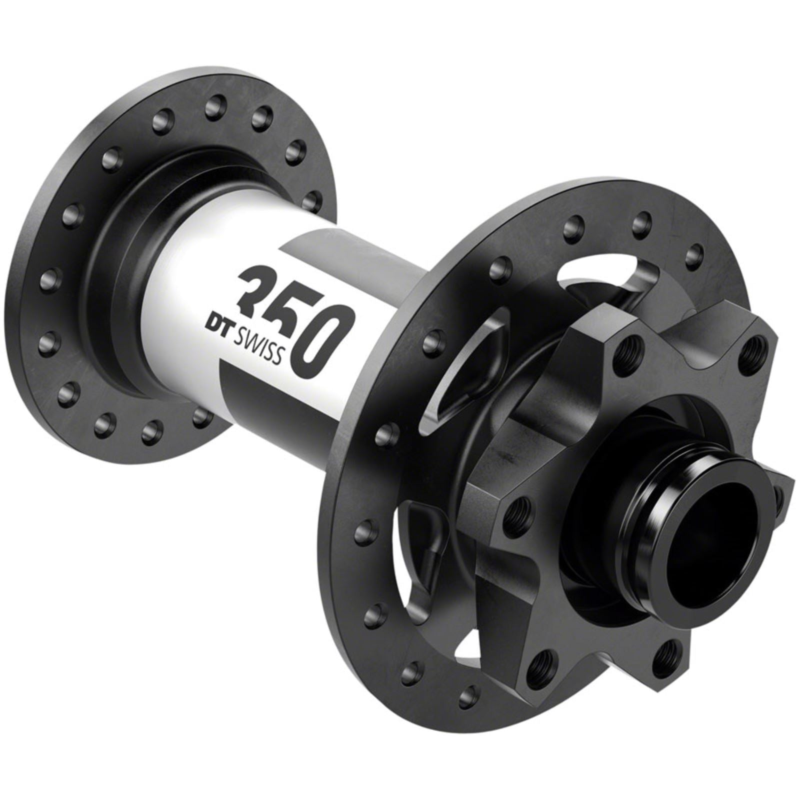 DT Swiss 350 Front Hub - 15 x 100mm, 6-Bolt, Black, 28H [MPN: H350ADIXR28SA9960S]_1338747